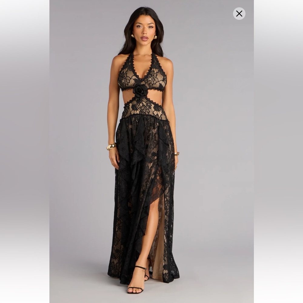 Windsor Lyla Lace A-Line Formal Dress